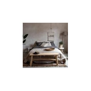 Dekbedovertrek Passion for Linen Sofie Dark Grey Linnen-240 x 200 / 220 cm | Lits-Jumeaux