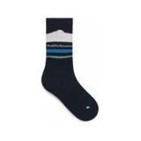 Sok Peak Performance Unisex Graph Socks Blue Shadow Antarctica-Schoenmaat 35 - 37