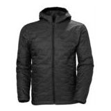 Jas Helly Hansen Men Lifaloft Hooded Insulator Jacket Black Matte-XL