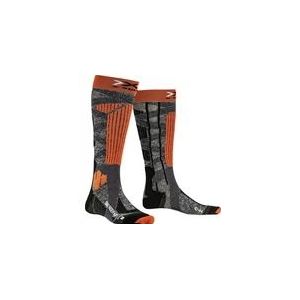 Skisok X-Socks Ski Rider 4.0 Grey Orange