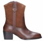 Dameslaars JJ Footwear Strout Cognac Kuitmaat XL-Schoenmaat 36