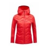 Peak Performance - Elevate Liner Hybrid Hood - Jas - Brilliant Red - Materiaal: Lichtgewicht