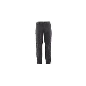 Broek Fjällräven Men Travellers MT Zip-off Trousers Dark Grey