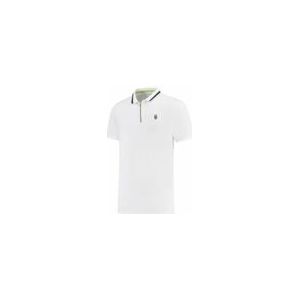 Tennisshirt K-Swiss Men Hypercourt Polo 6 White-L
