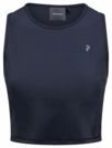 Peak Performance - Power Cropped - Tanktop - Zwart - 65% Gerecycled Polyamide, 35% Elastaan