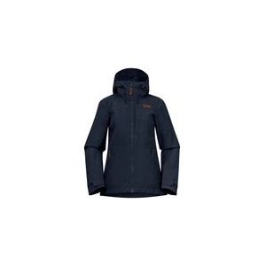 Jas Bergans Women Nordmarka Leaf Light Wind Jacket Navy Blue-XS