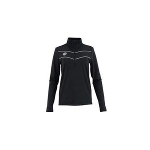 Tennistrui The Indian Maharadja Women Baroda Chevron Half Zip Black