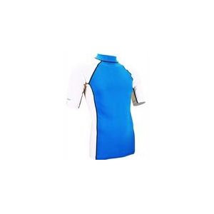 UV-Shirt Waimea Heren Wit/Blauw-L