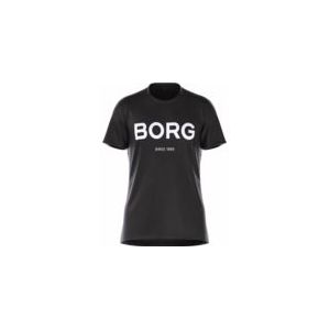 T-Shirt Björn Borg Men Borg Essential Active T-Shirt Black Beauty-XXL