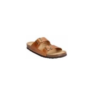 Scholl - Julien - Slipper - Cognac - Leren Bovenwerk