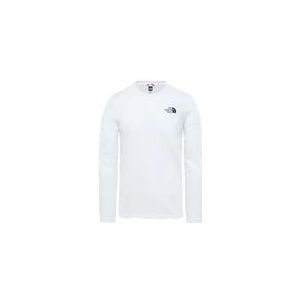 Shirt The North Face Men L/S Easy Tee TNF White-M