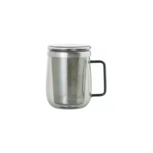Theeglas koffieglas - dubbelwandig - set van 2