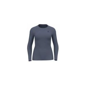 Ondershirt Odlo Women Bl Top Crew Neck L/S Active Warm Eco Folkstone Gray-XL