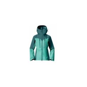 Jas Bergans Women Tind 3L Shell Jacket Light Malachite Green/Malachite Green-XL