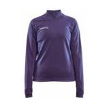 Trainingsjack Craft Women Evolve Halfzip True Purple-L