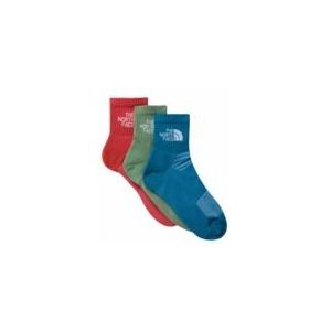 The North Face - Multi Sport Cush Quarter Sock - Dusk Blue/Slate Moss - 3 Paar