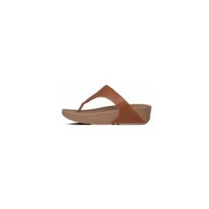 FitFlop Women Lulu Leather Toepost Light Tan-Schoenmaat 37