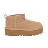 UGG Kids Classic Ultra Mini Platform Sand-Schoenmaat 31