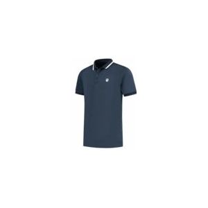 Tennisshirt K-Swiss Men Hypercourt Basic Polo Peacoat-M