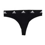 Ondergoed Adidas Women Thong Black (3 pack)-M