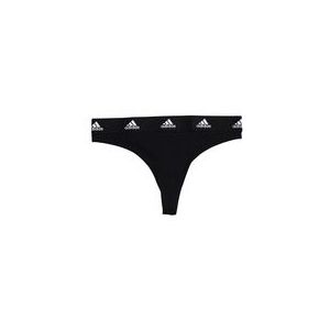 Ondergoed Adidas Women Thong Black (3 pack)-M