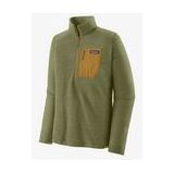 Trui Patagonia Men R1 Air Zip Neck Buckhorn Green-S