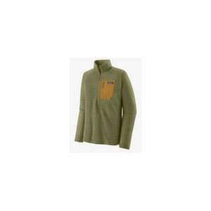 Trui Patagonia Men R1 Air Zip Neck Buckhorn Green-S