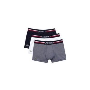 Boxershort Lacoste Men Iconic Navy Blauw / Wit (Set van 3)-XL