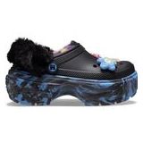 Crocs - Happy Socks Stomp - Klompen - Zwart - Teal - Croslite