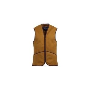 Bodywarmer Barbour Men Warm Pile Waistcoat / Zip in Liner Brown-Maat 46