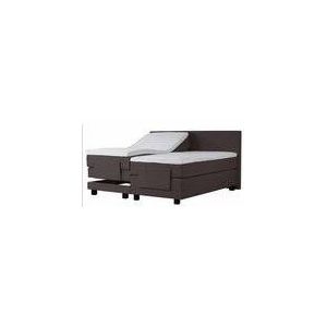 Boxspring Dozing Venezia Elektrisch Verstelbaar Pocketvering Espresso-180 x 210 cm