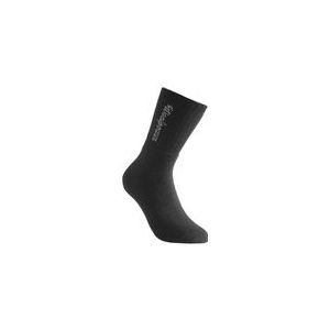 Sokken Woolpower Unisex Socks Logo 400 Black-Schoenmaat 36 - 39