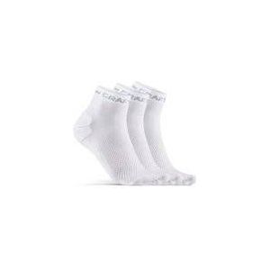 Sok Craft Core Dry Mid Sock 3-Pack White