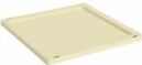 Deksel HAY Colour Crate Lid Plastic Medium Square / Cube Light Yellow
