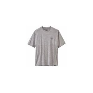 T Shirt Patagonia Men Cap Cool Daily Graphic Shirt '73 Skyline: Feather Grey-L