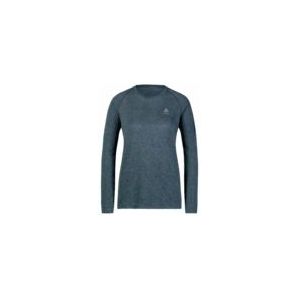 T-Shirt Odlo Women Crew Neck L/S Essential Seamless India Ink Melange-XL