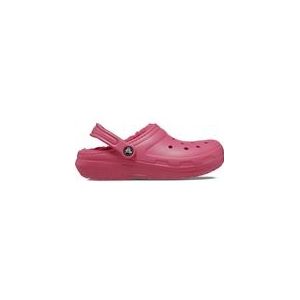 Sandaal Crocs Unisex Classic Lined Clog Hyper Pink-Schoenmaat 37 - 38