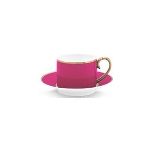 Espressokop Pip Studio Chique Gold-Pink 120 ml