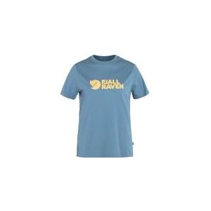 T-Shirt Fjallraven Women Fjallraven Logo Tee Dawn Blue-XS
