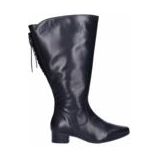 Dameslaars JJ Footwear Cardiff Zwart Kuitmaat XL-Schoenmaat 41