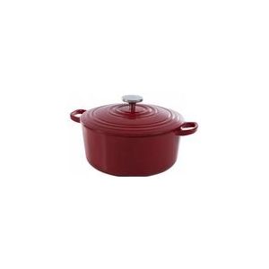 BK Bourgogne braadpan Ø 24 cm - rood - gietijzer - inductie