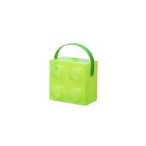 Opbergbox Lego Met Handvat Translucent Light Green