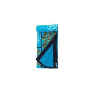 Kikoy Pure Kenya Kanga Towel Blue