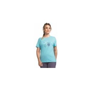 T-Shirt Schöffel Women T Shirt Hochberg L Medium Turquoise-Maat 34