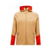 Peak Performance - Rider Essentials Midlayer Zip Hood - SIERRA SAND - Tussenlaag