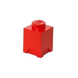 Opbergbox Lego Brick 1 Rood