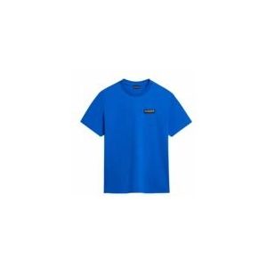 T-Shirt Napapijri Men Iaato Blue Lapis-XS