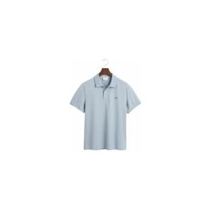 Polo GANT Men Ruggers Ss Dove Blue