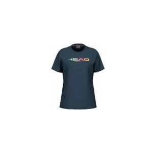 HEAD Rainbow T-Shirt Women, Navy