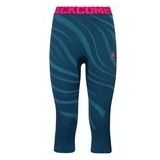 Ondergoed Odlo Women Pant 3/4 Performance Blackcom Poseidon Turkish Tile Diva Pink-XS